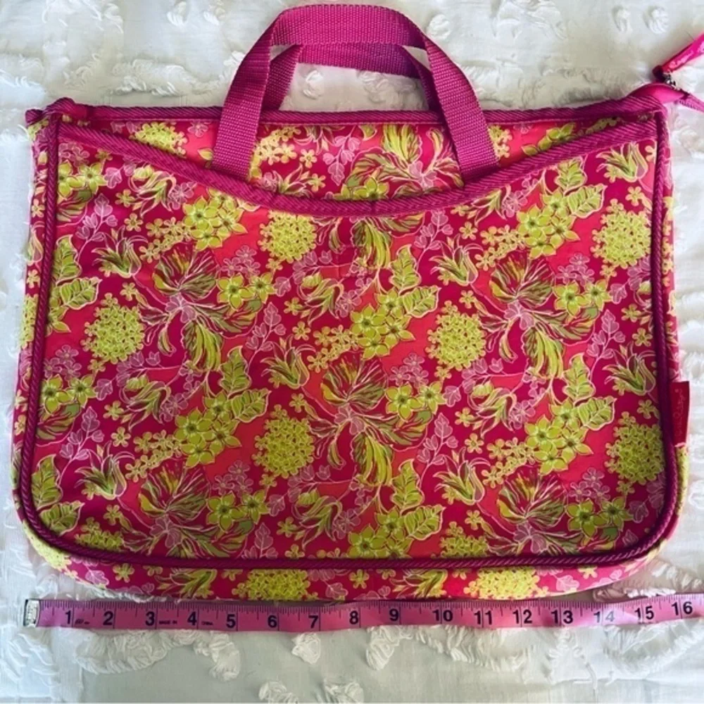 Lilly Pulitzer laptop tote